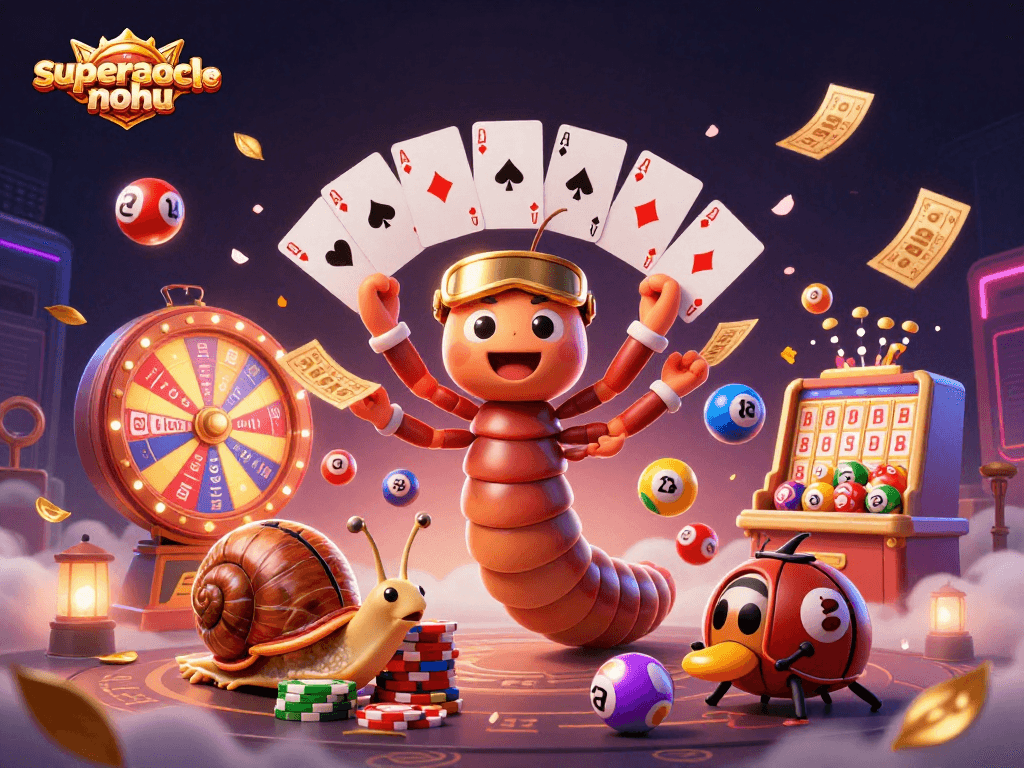 Experience thrilling gameplay with superace-nohu featuring vibrant casino characters and dynamic elements.