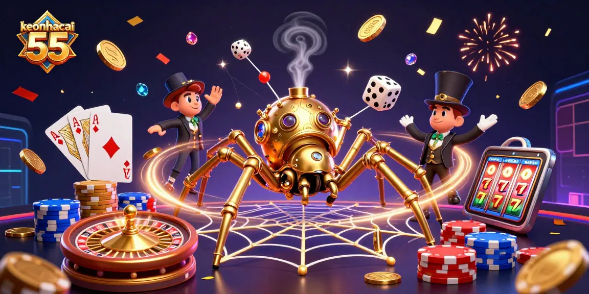 Spin the roulette wheel and win big with keonhacai 55's exciting casino scene!