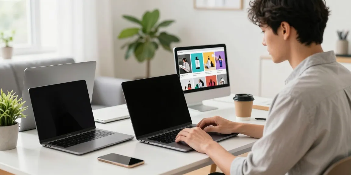 Engaging lifestyle scene showing peh888-focused online shopping experience in a modern home office.