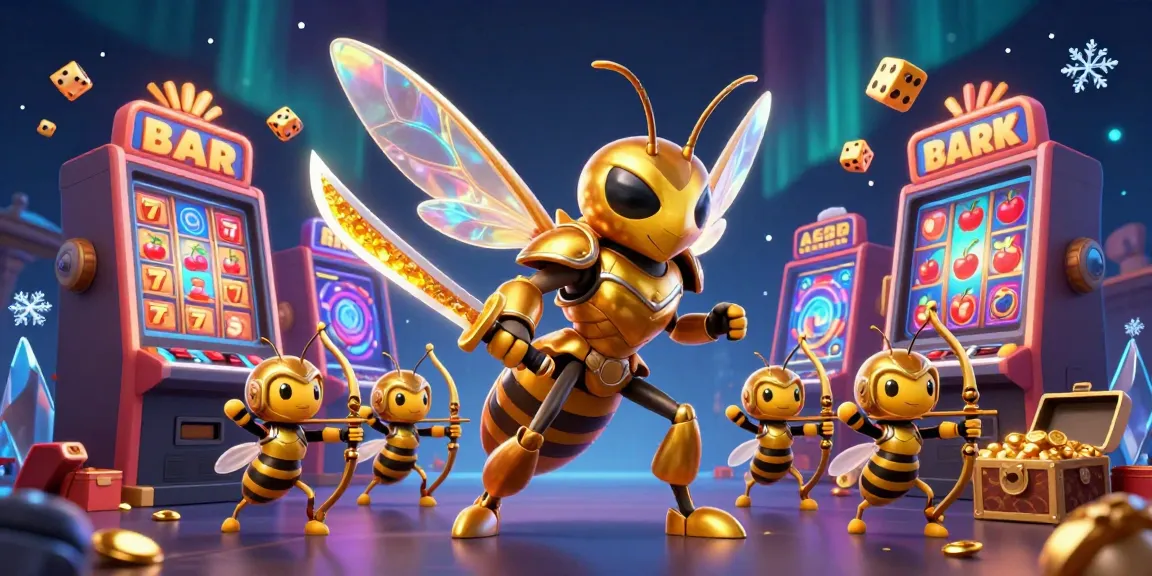Engage in vibrant slot action with uy88's 3D samurai hornet and jackpot treasures