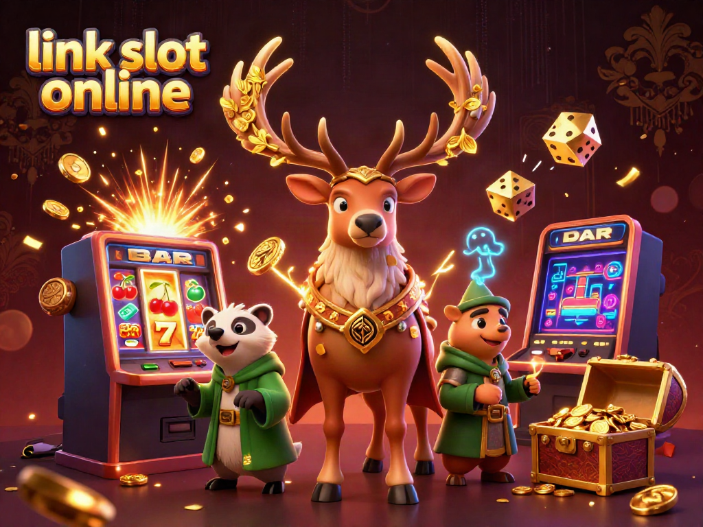 Menangkan jackpot dengan link slot online di mesin slot fantastis yang penuh koin!