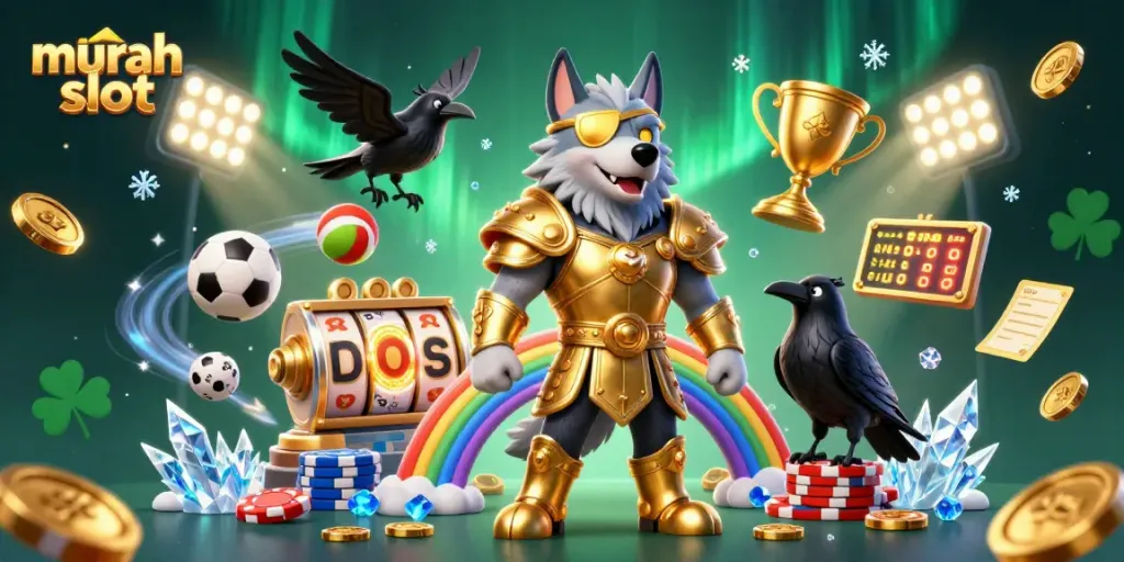 Menangkan permainan murah slot dengan Odin dan burung gagak di dunia kasino yang berkilauan.