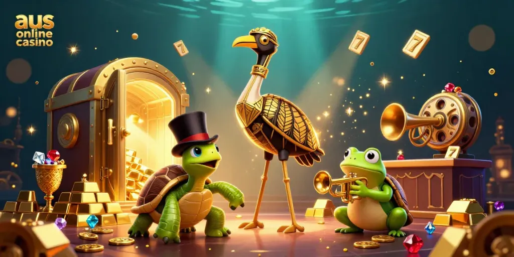 Experience thrilling moments at aus online casino with captivating characters and sparkling treasures.