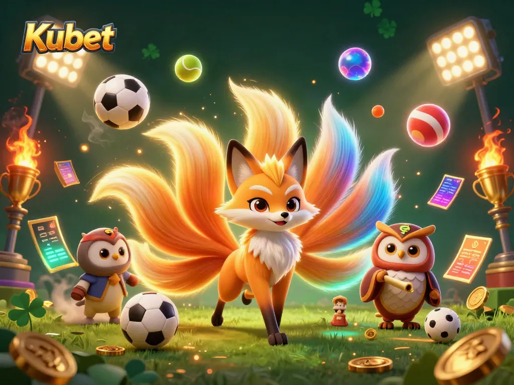 Kubet enhances your gaming with vibrant casino spirit elements and dynamic sports motifs.