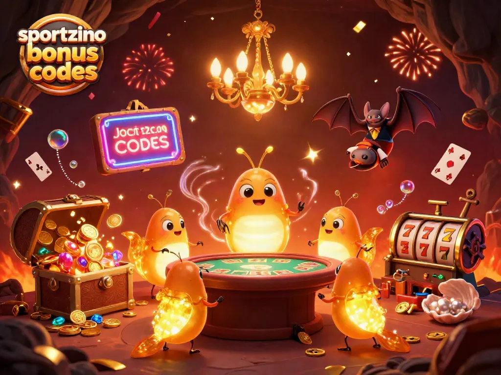 Play thrilling games with sportzino bonus codes while enjoying a vibrant casino atmosphere filled with exciting elements.