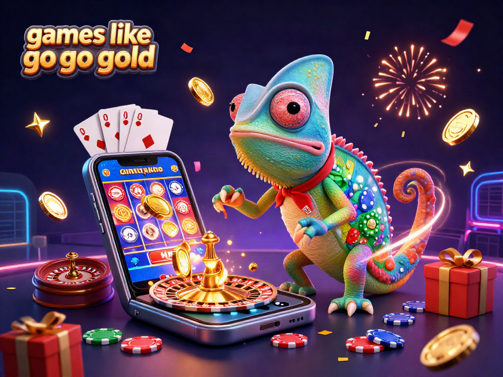Play thrilling games like Go Go Gold with vibrant slot reels and popping golden coins