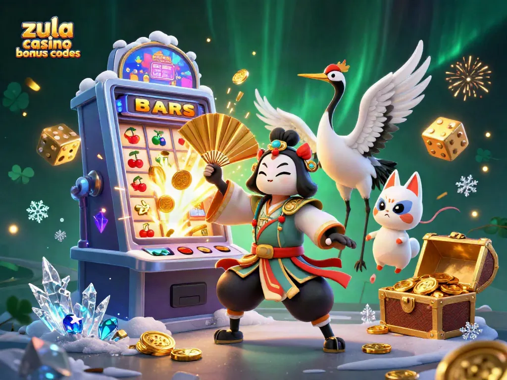 Zula casino bonus codes illuminate the gaming scene with dynamic slots and kabuki warriors.