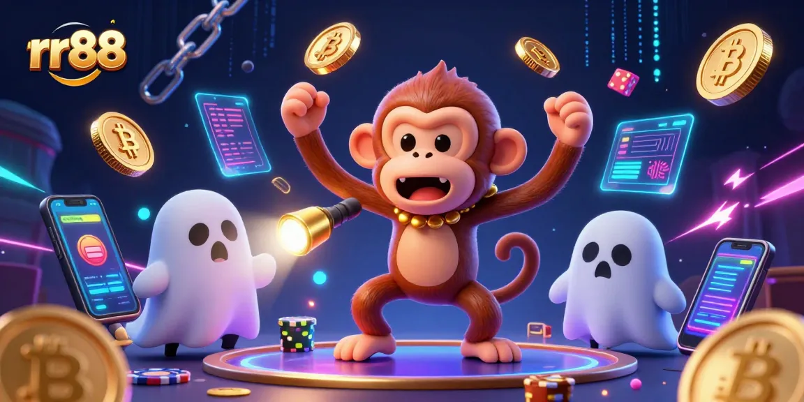 Engage with the rr88 gaming experience amidst a haunted casino chase filled with treasures.