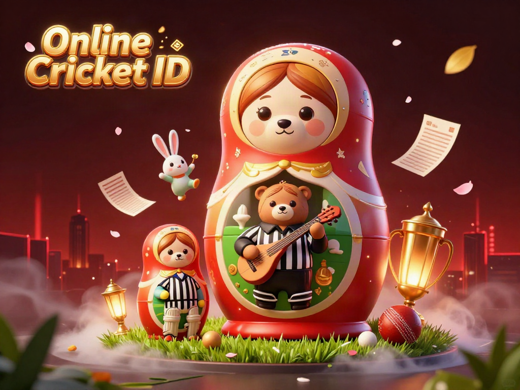 Engage in exciting cricket betting with your Online Cricket ID and vibrant elements in play.