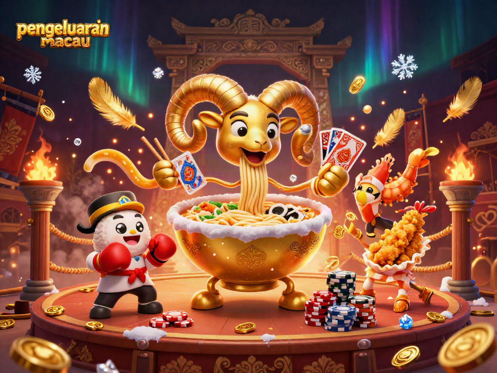 Engage with pengeluaran macau as a golden ramen bowl and sushi dealer create a vibrant gambling scene.