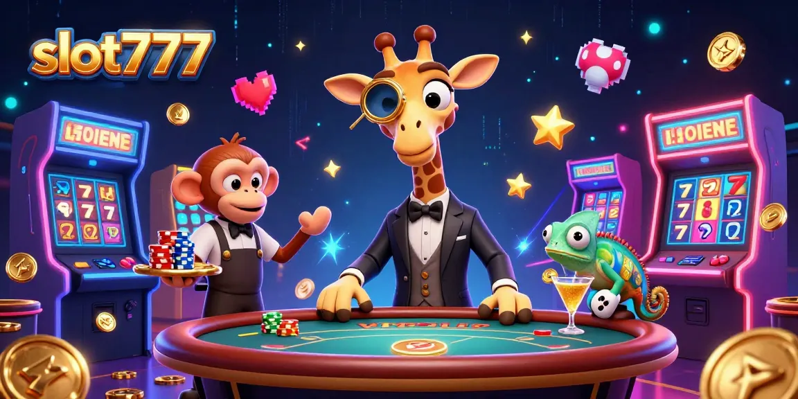 Experience the excitement of slot777 with high-roller giraffe at a vibrant casino.