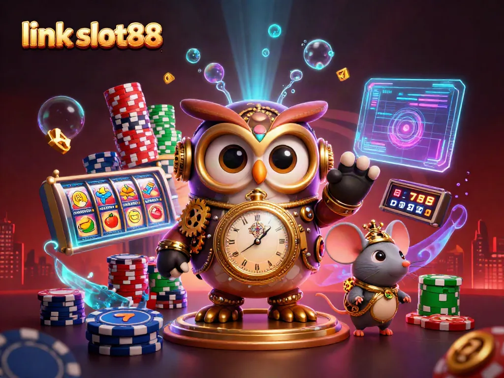 Menangkan jackpot dengan link slot88 dalam permainan slot yang terinspirasi gambar artistik 3D.